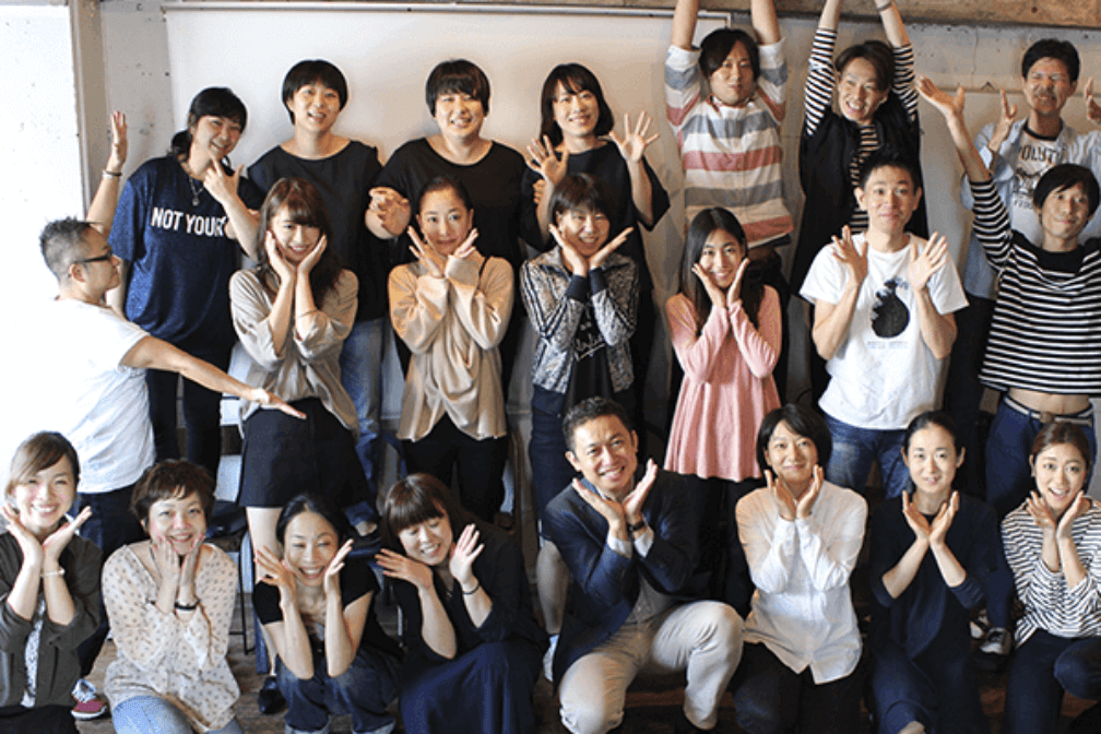 かがやく笑顔の元気な⽇本にしたい